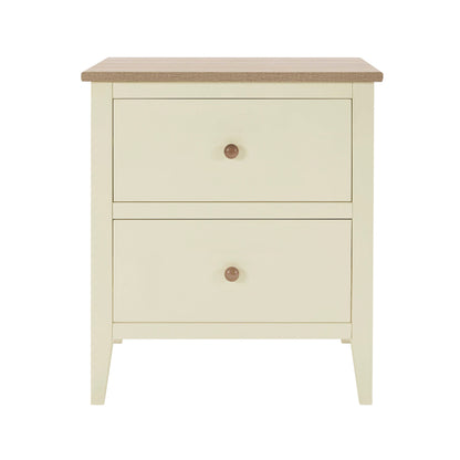 Nell Bedside Table - Cream