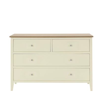 Nell 4 Drawer Chest - Cream