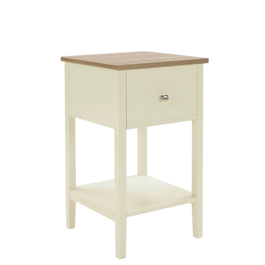 Nell 1 Drawer Nightstand - Cream