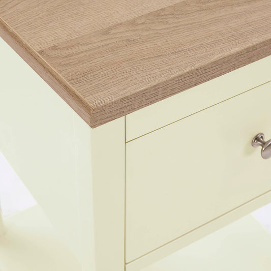 Nell 1 Drawer Nightstand - Cream