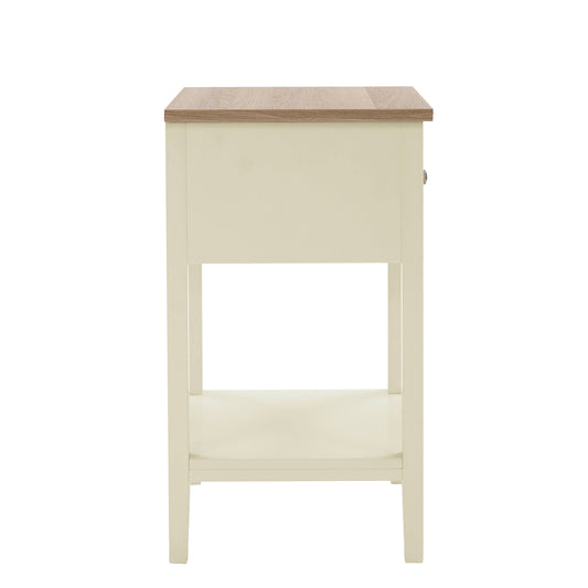 Nell 1 Drawer Nightstand - Cream