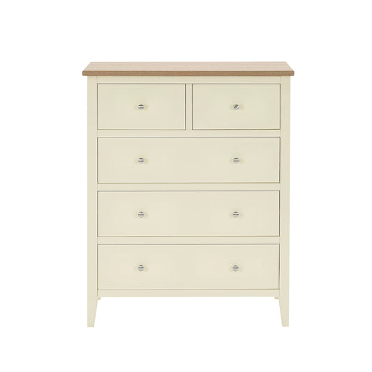 Nell 5 Drawer Chest - Stone