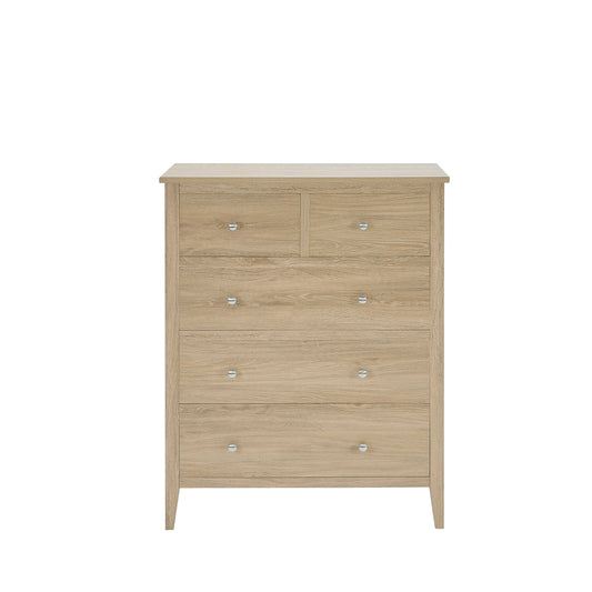 Nell 5 Drawer Chest - Wood