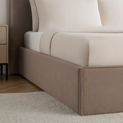 Oslo Ottoman Storage Bed - Sand