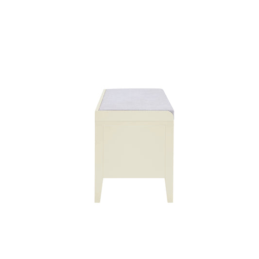 Poppy Storage Cabinet With Seat - Stone