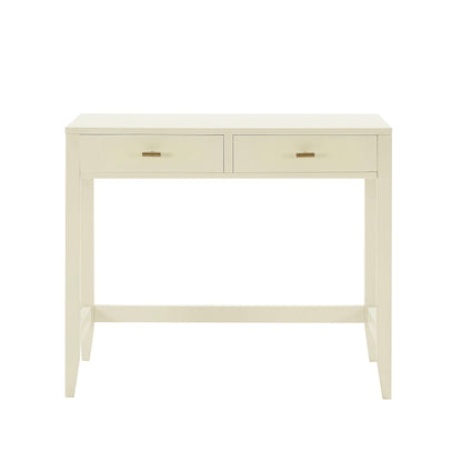 Poppy Console Dressing Table - Cream