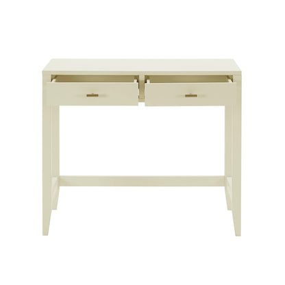 Poppy Console Dressing Table - Cream