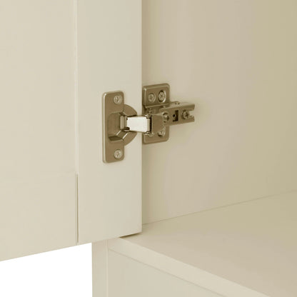 Ruby 1 Door Wardrobe with Drawers - Cream