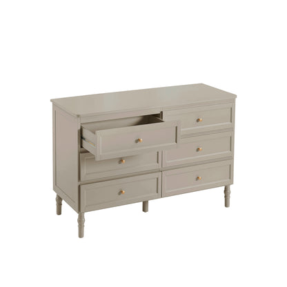 Ruby 6 Drawer Chest - Taupe