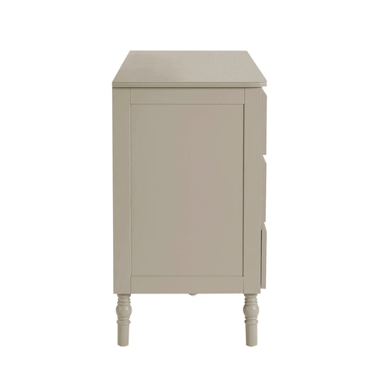 Ruby 6 Drawer Chest - Taupe