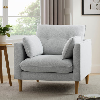 Shoreditch Armchair - Light Grey