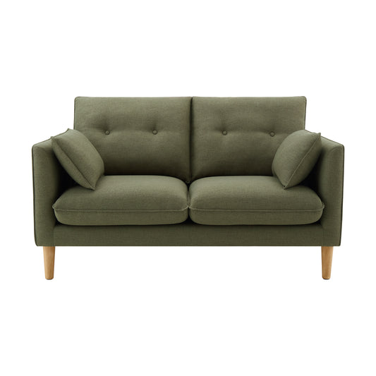 Shoreditch 2 Seater Sofa - Woven Green