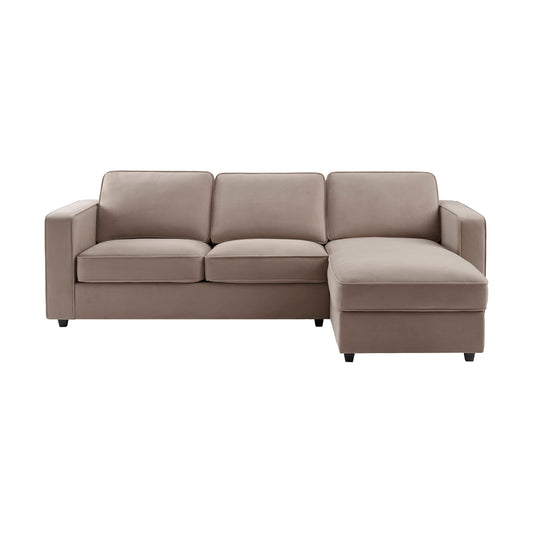 Soho Right Hand Storage Chaise Sofa - Sand