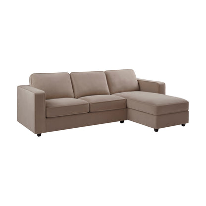 Soho Right Hand Storage Chaise Sofa - Sand