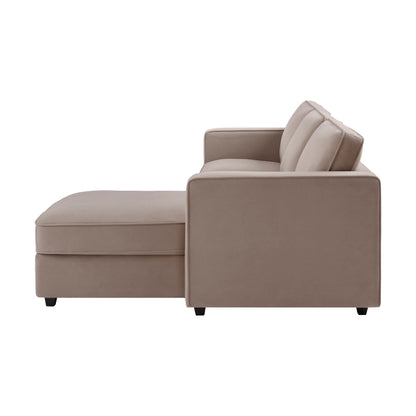 Soho Right Hand Storage Chaise Sofa - Sand