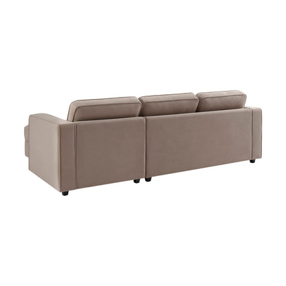 Soho Right Hand Storage Chaise Sofa - Sand