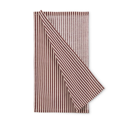 Tabitha Striped Set of 4 Napkins - Pink
