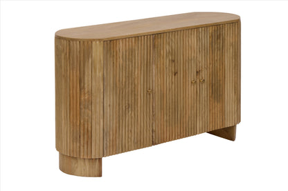 Finley Mango Wood 3 Door Sideboard - Natural