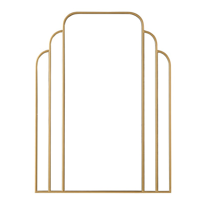 Vera Art Deco 60x80cm Mirror - Gold