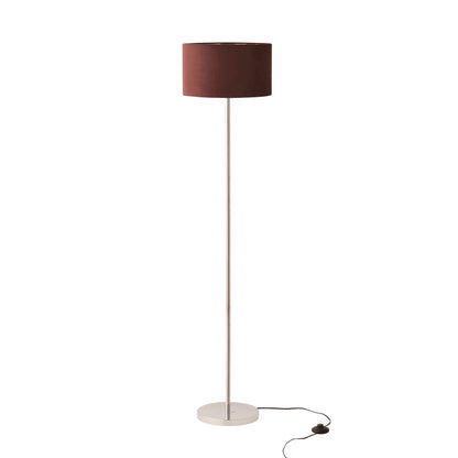 Vikki Velvet Checkerboard Floor Shade - Brown