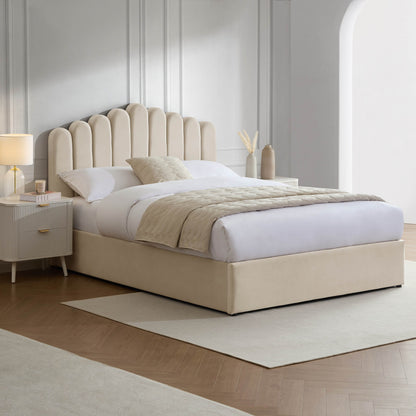 Washington Ottoman Storage Bed - Ecru