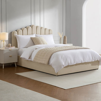 Washington Ottoman Storage Bed - Ecru
