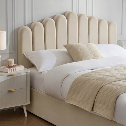 Washington Ottoman Storage Bed - Ecru