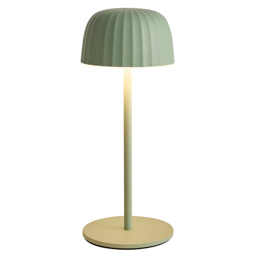 Waterproof LED Rechargeable Table Light - Sage Green