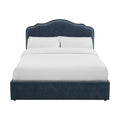 Wiltshire Ottoman Storage Bed - Mid Blue