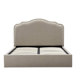 Wiltshire Ottoman Storage Bed - Stone – DUSK