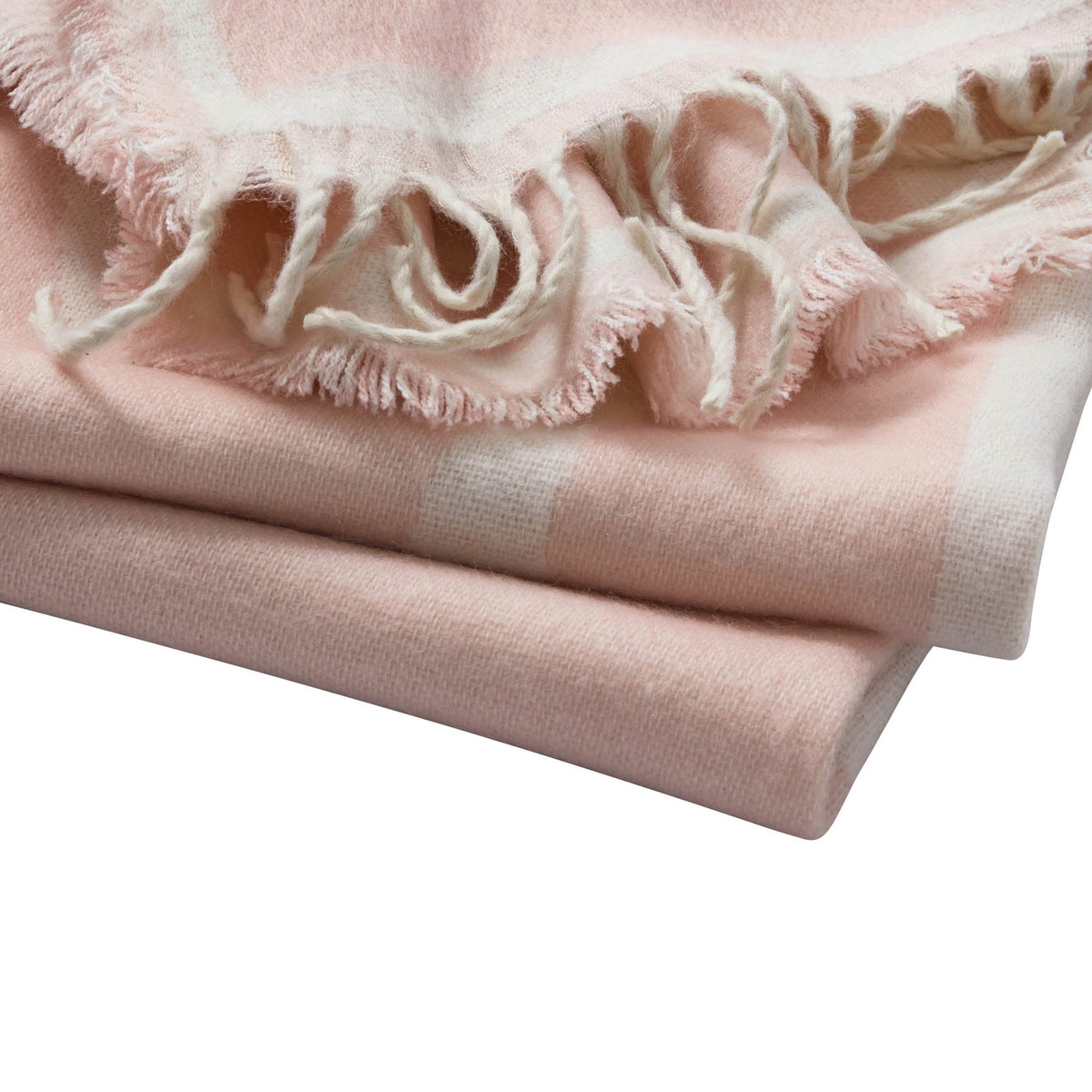 Abstract Floral Throw - Pink Sand - DUSK