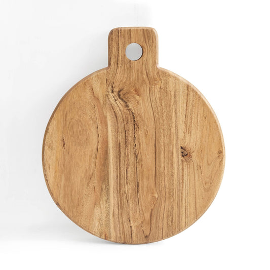 Acacia Circle Chopping Board - Natural - DUSK