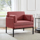 Ada Accent Chair - Berry Chevron - DUSK