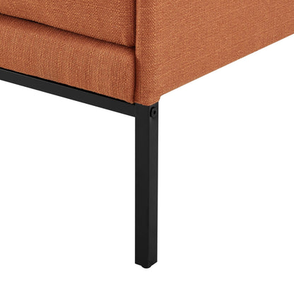 Ada Accent Chair - Burnt Orange - DUSK