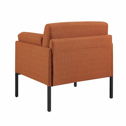 Ada Accent Chair - Burnt Orange - DUSK