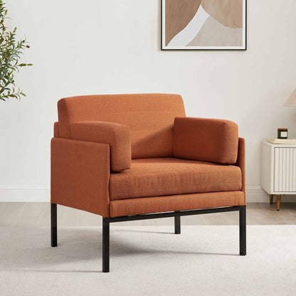 Ada Accent Chair - Burnt Orange - DUSK