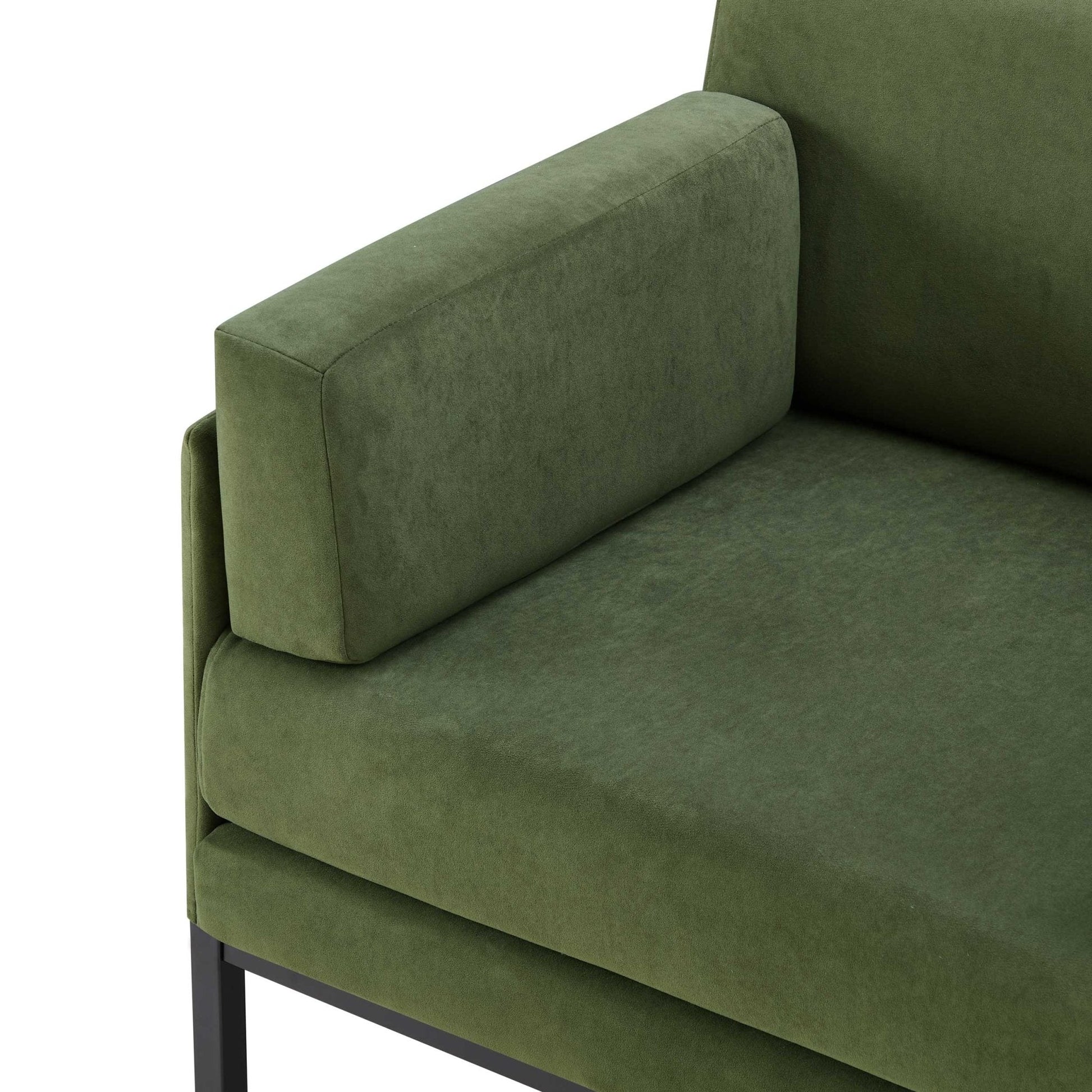 Ada Accent Chair - Dark Olive - DUSK