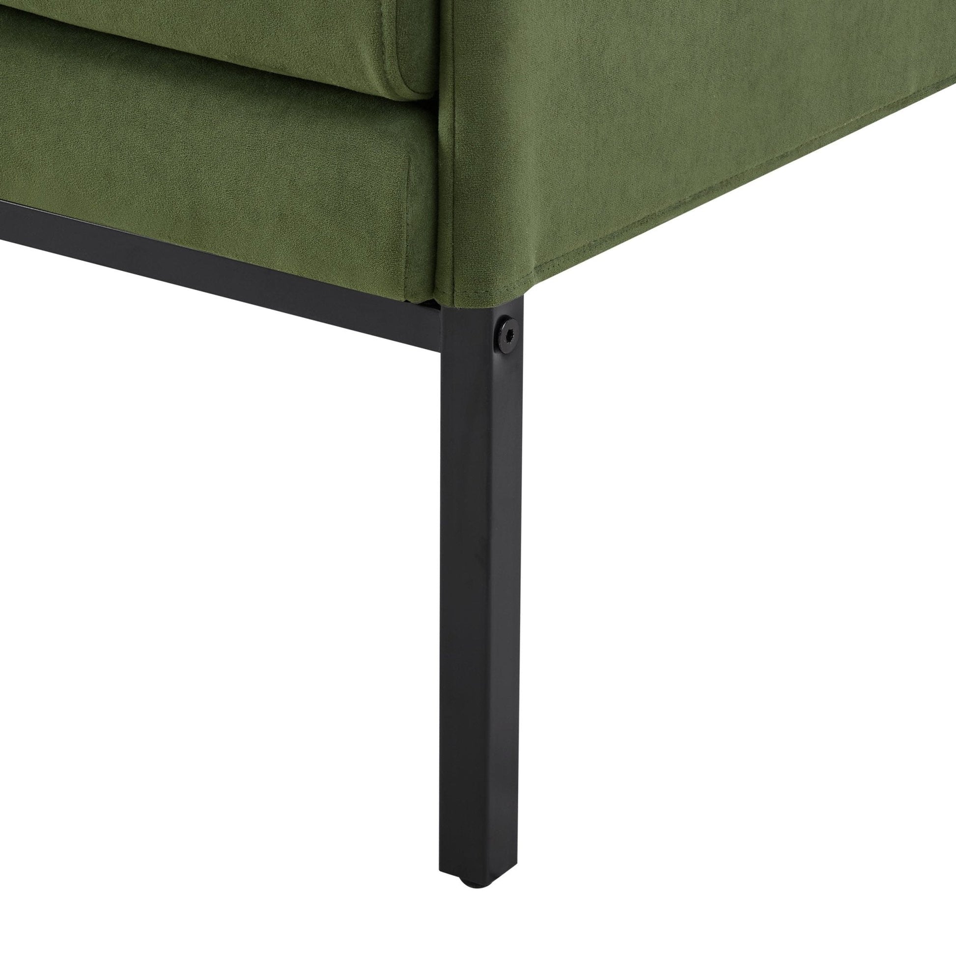 Ada Accent Chair - Dark Olive - DUSK