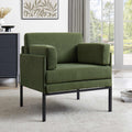 Ada Accent Chair - Dark Olive - DUSK