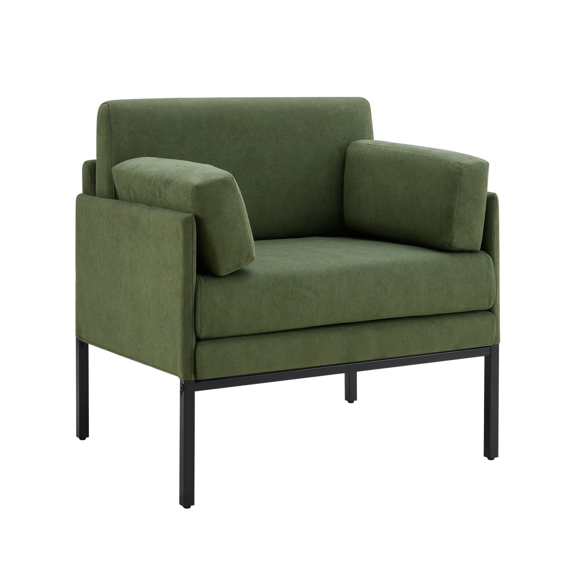 Ada Accent Chair - Dark Olive - DUSK