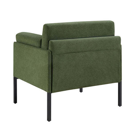 Ada Accent Chair - Dark Olive - DUSK