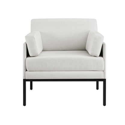 Ada Accent Chair - Natural Stripe - DUSK