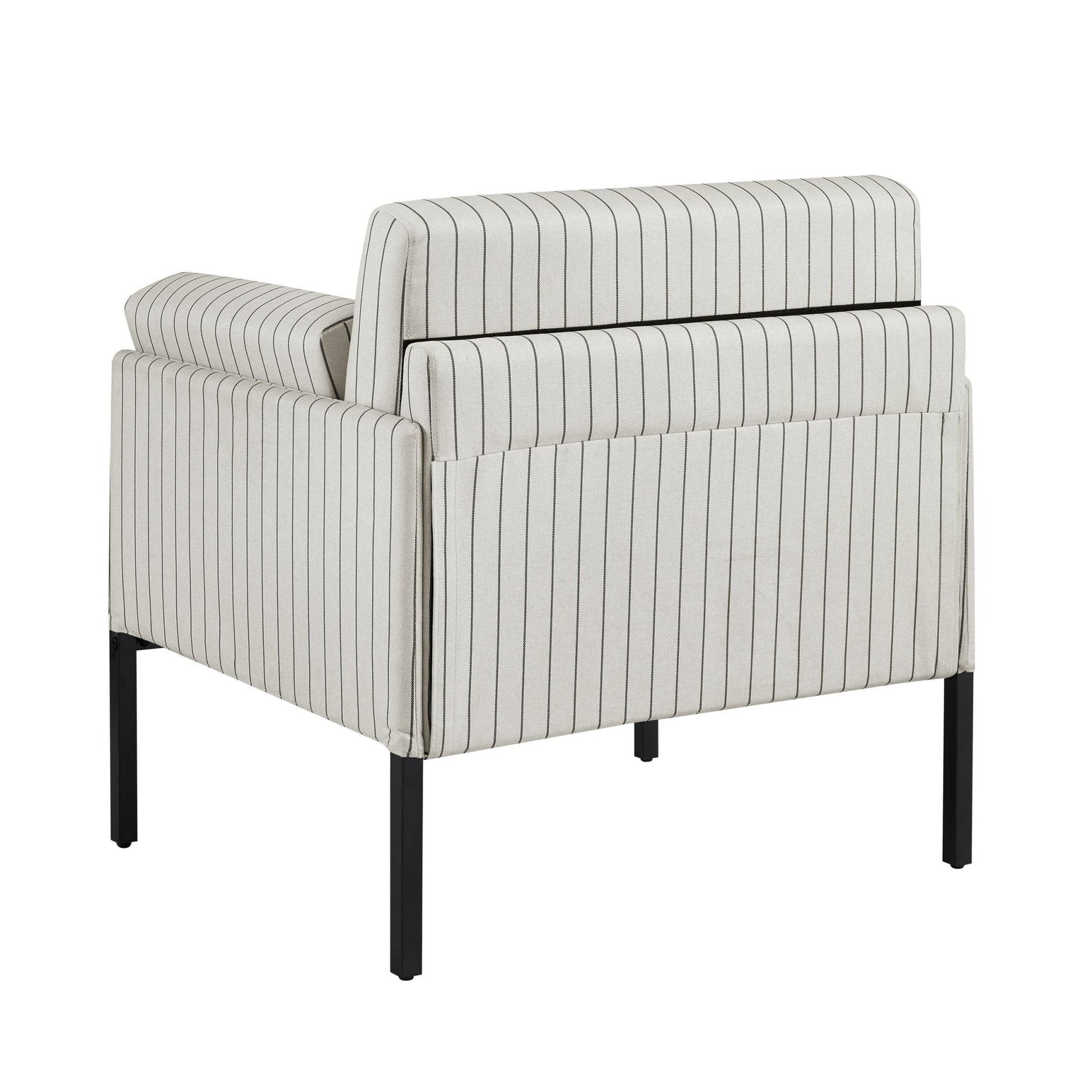 Ada Accent Chair - Stripe - DUSK