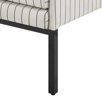 Ada Accent Chair - Stripe - DUSK