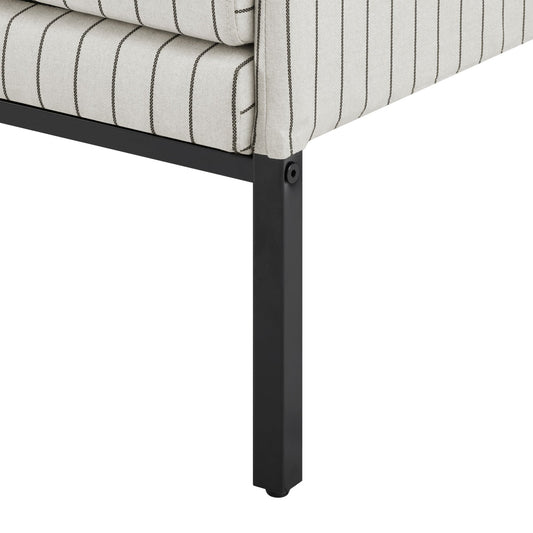 Ada Accent Chair - Stripe - DUSK