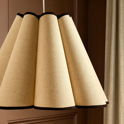 Agnes Scallop Ceiling Shade - Natural - DUSK