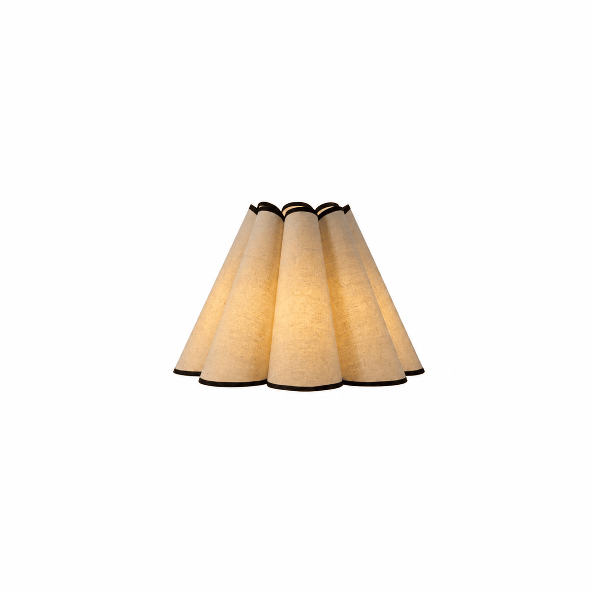 Agnes Scallop Floor Shade - Natural - DUSK