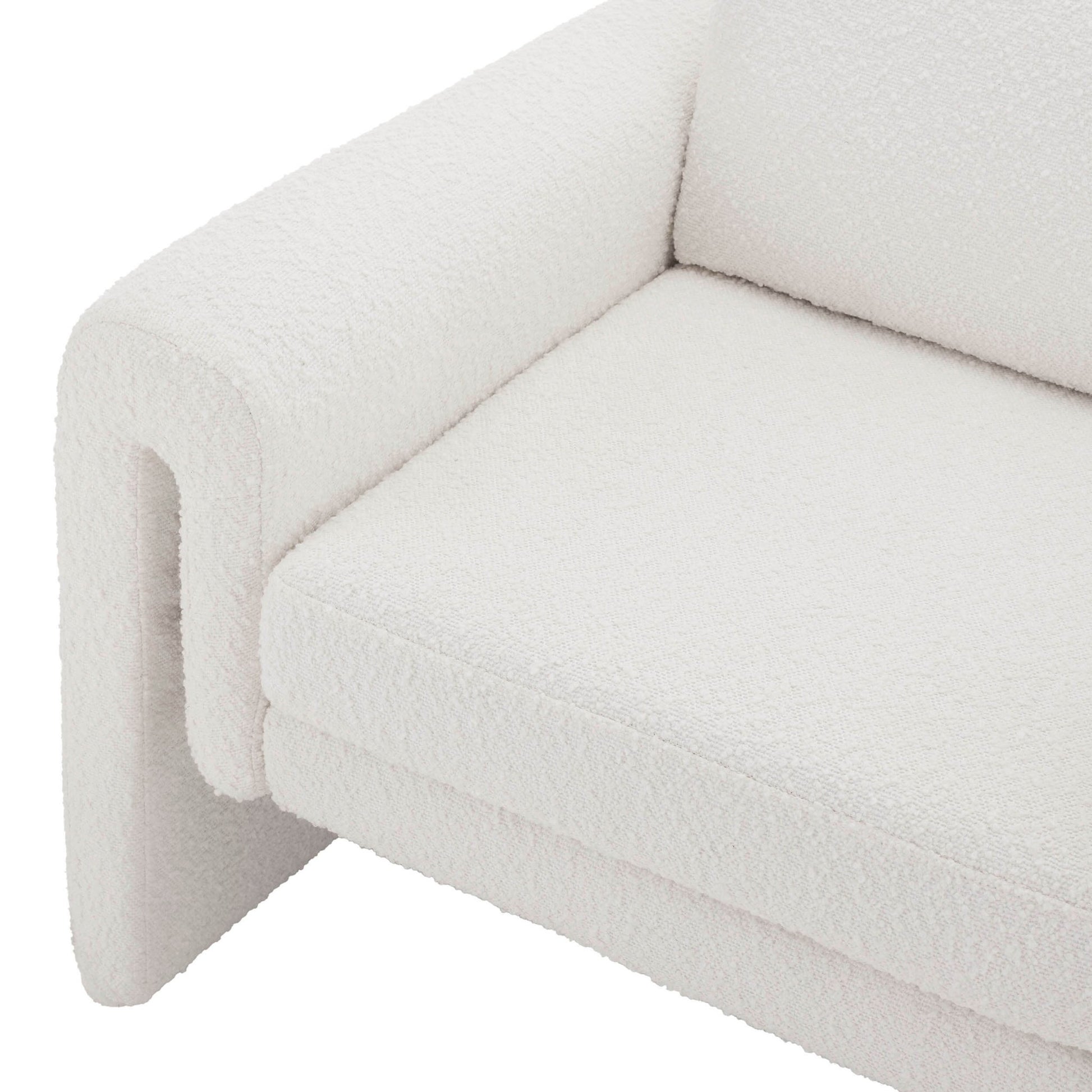 Alba Accent Chair - Boucle Ivory - DUSK