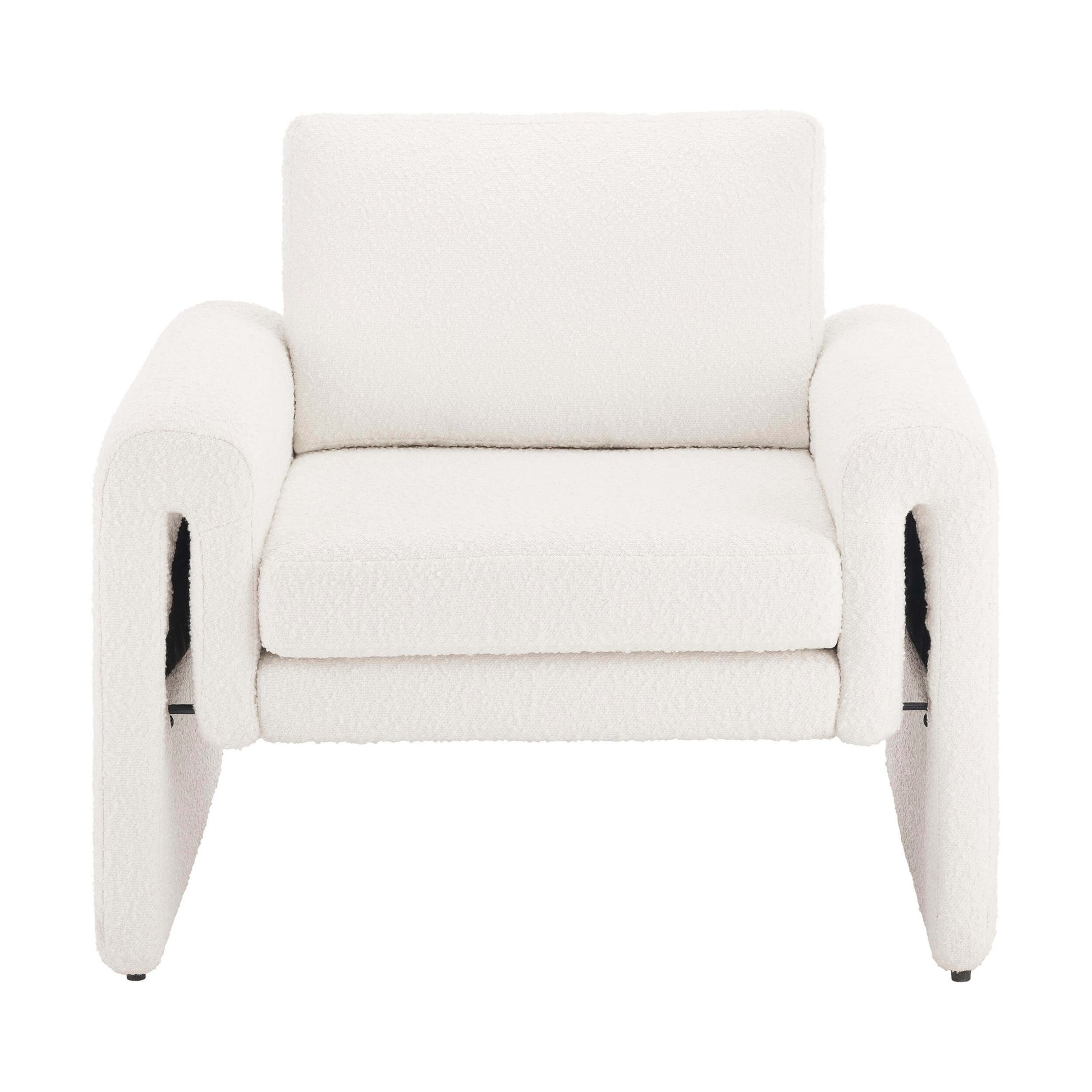 Alba Accent Chair - Boucle Ivory - DUSK