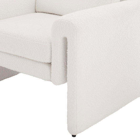 Alba Accent Chair - Boucle Ivory - DUSK